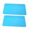 HOMSFOU 2pcs Silicone Electronic Maintenance Mat and Heat Insulation Repair Pad for Parts Organization for Soldering Electronics and view 1