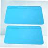 HOMSFOU 2pcs Silicone Electronic Maintenance Mat and Heat Insulation Repair Pad for Parts Organization for Soldering Electronics and view 4