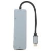5 in 1 USB C Hub, High Speed Data Transfer, Excellent Heat Dissipation, with Ethernet Adapter, for Computers and Tablets view 2