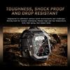 DBOGA Military Smart Watches for Men (Answer/Make Calls), Fitness Smart Watch for Android and iPhone, Waterproof Fitness Tracker with Blood Pressure/Heart Rate/Sleep/100+ Sport Modes, 410 mAh, 2.02'' view 2