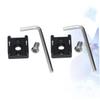 Gadpiparty 2set Metal Cold Shoe Flash Stand Adapter Hot Shoe Flash Bracket for Cameras Resistant to Wear view 2