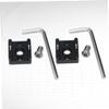 Gadpiparty 2set Metal Cold Shoe Flash Stand Adapter Hot Shoe Flash Bracket for Cameras Resistant to Wear view 3