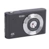 ASHATA 48MP 4K Digital Camera, Retro CCD Camera Digital SLR Camera for Photography, 16x Zoom, 2.4 Screen, Built in Flash, Autofocus, Vlogging Video Cameras for Travel (Black) view 1