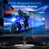 FYHXele 27 inch Gaming Monitor 300Hz, QHD 1440P, 0.8ms Frameless, Ultra Slim Computer Monitor, Height/Pivot/Swivel/Tilt Adjustable Vertical Monitor, Support FreeSync, VESA, DP*2, HDMI*2 view 2