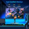 FYHXele 27 inch Gaming Monitor 300Hz, QHD 1440P, 0.8ms Frameless, Ultra Slim Computer Monitor, Height/Pivot/Swivel/Tilt Adjustable Vertical Monitor, Support FreeSync, VESA, DP*2, HDMI*2 view 4