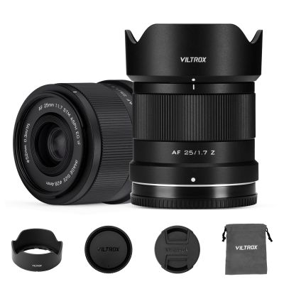 VILTROX 25mm F1.7 Air Z Pocket Dispo Lens AF F/1.7 Z-Mount Portable Shot for Nikon Beginner's Lens Auto Fcous APS-C Large Aperture Prime Z Lenses