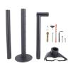 Rectangular Satellite Heavy Duty Pole Mount, 180 Adjustable Mounting Kit Heavy Duty Pivot Wall Mount for view 2