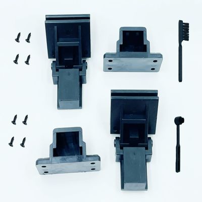 Dust Cover Hinge Kit for TurntablesDIY Compatible Record Player Hinge Kit and Includes Hinges and Screws for Easy Installation