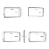 2 Din Car Radio Fascia Audio Frame Cover Stereo DVD Player GPS Fascias Bezel Trim Kit Compatible with 300C 2005-2007 Dvd Frame view 3