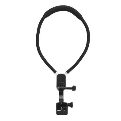 Qiilu Magnetic Neck Mount for and Action Cameras | Adjustable Hands POV Necklace Holder Compatible with 3, Action Series