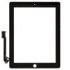 Replacement for fits Digitizer for Apple iPad 3 4 Black Premium Tablet Repair Replacement Part view 1