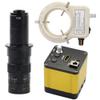 HD Digital Camera Industrial Microscope HDMI 1080P 60FPS Video Record Camera & 180X C-Mount Lens With 56-LED Adjustable Ring Light view 1