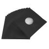 20Pcs 12 Inch Record Kraft Paper Jackets, 350gsm Thick Cardboard, Protective Outer Record Sleeves, Matte Black, Die Cut Center Hole, Sturdy and Anti Static, for Standard 12 Inch view 2