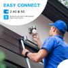 2K Ultra HD Wireless Outdoor Security Camera System with Night Vision & Motion Detection for Home & Business Surveillance view 2