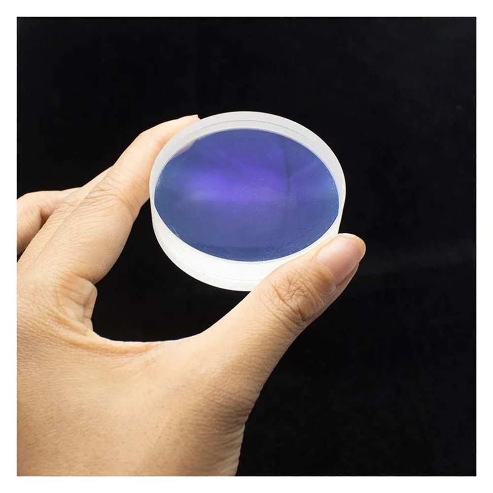 50mm Series Refracted Achromatic Astronomical Telescope DIY Accessories Optical Experiment(53f182 glued Blue)