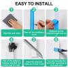Rindion Cord Hider, 85.2in TV Cable Hider, Cord Covers for Wires on Wall, Self-Adhesive Wire Hider for TV on Wall Cable Management, 6 x L14.2 x W0.94x H0.55in - White view 3