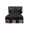 Compatible with The HD TV Box HD 1080P R/CA AV to HDMI-Compatible Composite Adapter Converter AV2HDMI Audio Video Cable HDMI to AV with USB Cable view 2