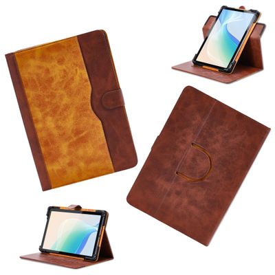Case for Huawei MatePad Paper 10.3-Inch eReader Case 360 Degree Rotation Multi-Viewing Angels PU Leather Stand Folio Cover Brown