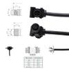HangTon NMEA 2000 Network Electrical Power Drop Cable, T-Piece Tee Connector 5pin for Marine Boat, Lowrance, Garmin, Airmar, Maretron, Raymarine, Simrad, Navico, 12/24V 4A, 1m view 4