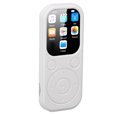 Bluetooth MP3 Player, 2.01 Screen Portable HiFi Mp3 Player with Built in Speaker, MP3 Music Player with Voice Recorder, FM Radio, Expanded Up to 128G (with 64G Small Memory Card)