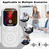 Bluetooth MP3 Player, 2.01 Screen Portable HiFi Mp3 Player with Built in Speaker, MP3 Music Player with Voice Recorder, FM Radio, Expanded Up to 128G (with 64G Small Memory Card) view 3
