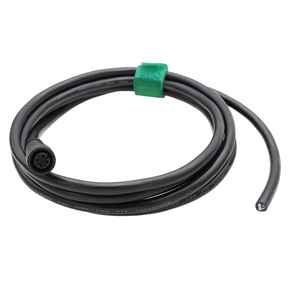 HangTon Drop Cable for NMEA 2000 Marine Network Device to Backbone, Lowrance, Garmin, Airmar, Maretron, Raymarine, Simrad, Navico Chartplotter Motor, 5 pin Female to Open End, 6m