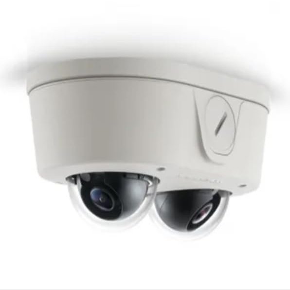 Arecont Vision AV4656DN-08 - MicroDome Duo, 2 Sensor Camera, 4 Megapixel Total, WDR, Remote Focus & Day/Night H.264/MJPEG, SNAPstream