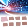 70PCS Copper Heatsink Sheets with 10PCS Silicone Pads - High Thermal Conductivity Cooling Thermal Shim for Laptop Chipset, GPU, VGA, Memory, Graphics Memory, IC Chips view 4