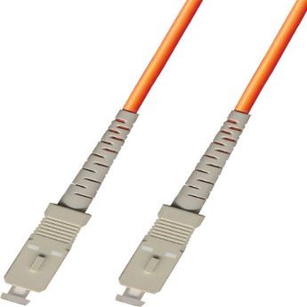Ultra Spec Cables 0.3M (1ft) Multimode Simplex Fiber Optic Patch Cable Cord (50/125) - SC to SC