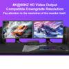 YI53ZX0 USB 3.0 Dual Monitor KVM Switch HDMI 2 Port, 4K@60Hz 2 Monitors 2 Computers with Audio Microphone Output and 3 USB 3.0 Ports(US Plug Adapter) view 4