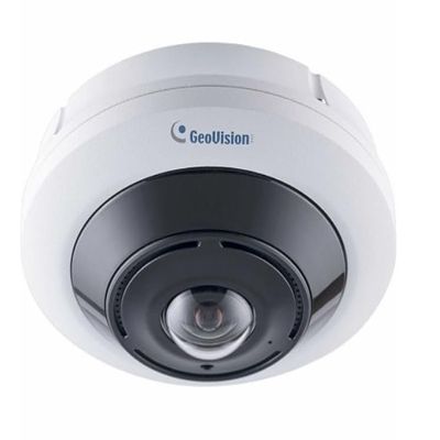 125-RFER127-0010 12MP Super Low Lux Fisheye IP Camera with H.265, IR WDR, and IP66 Protection