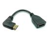 1080P M1ni HDTV Male Up Down Right Left 90 Angled Angle to HDMI-Compatible Female Converter Adapter M-F Extension Adapter(UP) view 2