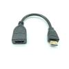 1080P M1ni HDTV Male Up Down Right Left 90 Angled Angle to HDMI-Compatible Female Converter Adapter M-F Extension Adapter(Straightly) view 3
