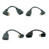 1080P M1ni HDTV Male Up Down Right Left 90 Angled Angle to HDMI-Compatible Female Converter Adapter M-F Extension Adapter(Right) view 1