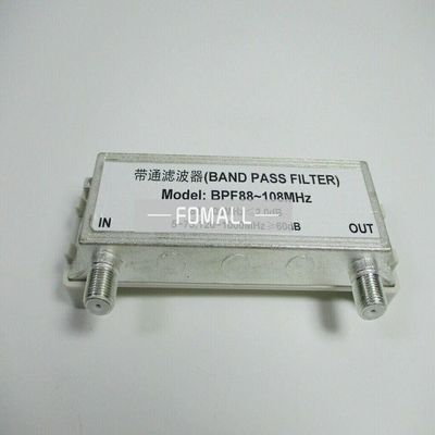 1PCS BPF88-108MHz Port impedance 75 ohms Filter Bandpass FM Broadcast