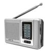 HIONJIN Portable Mini Radio Band AM FM Pocket Pointer Radio Antenna Jack Built-in Speaker view 1