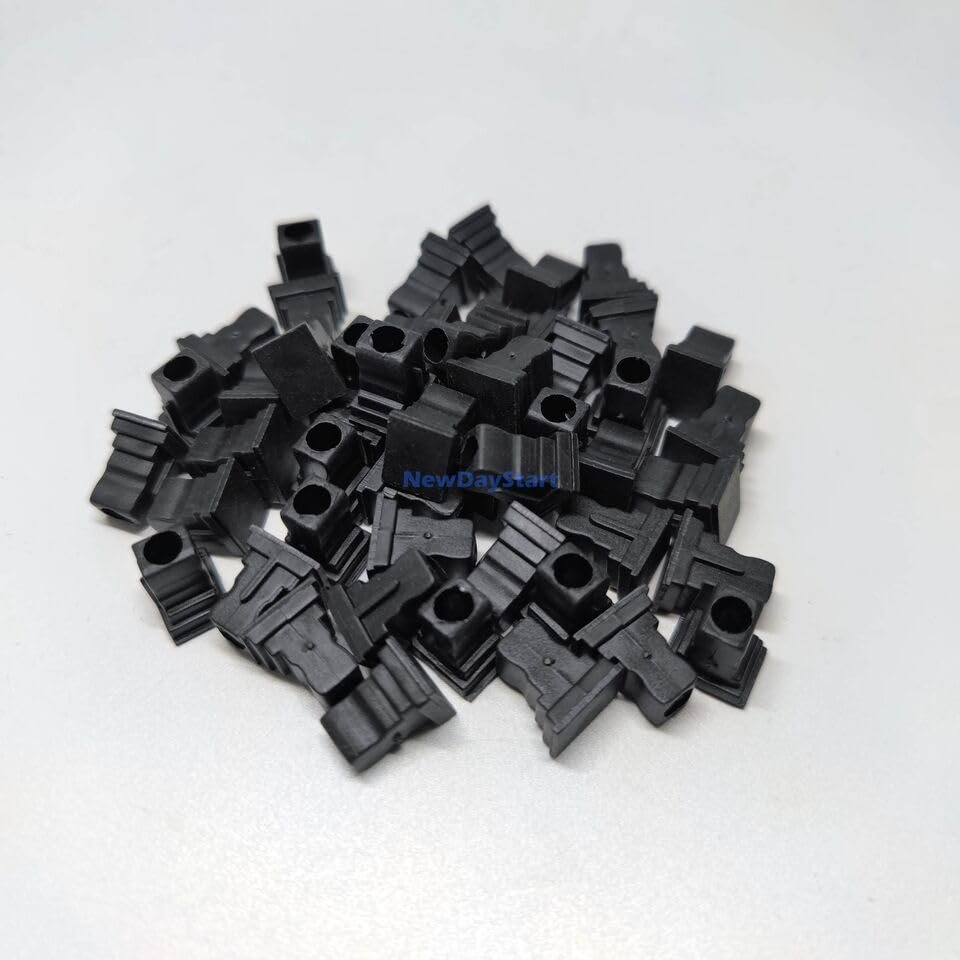 1000pcs SC Flange dust Plug Optical Fiber Adapter Coupler dust Cap Cover