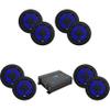 ATG Audio Marine Amplifier Plus (4) Pair of 6.5" Black Marine Coaxials view 1