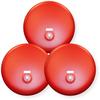 43T-G10-24-R Pack of 3 Single Tone Vibrating Emergency Bells, 24V AC, 10" Diameter, Tamper-Resistant Design, Aluminum with Textured Enamel Red Finish, Alarm Notification Appliance view 1