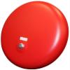 43T-G10-24-R Pack of 3 Single Tone Vibrating Emergency Bells, 24V AC, 10" Diameter, Tamper-Resistant Design, Aluminum with Textured Enamel Red Finish, Alarm Notification Appliance view 2