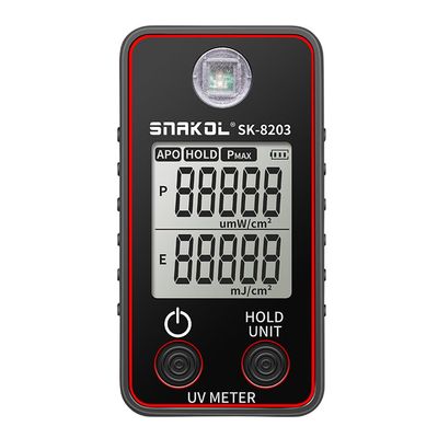 Digital Luxmeter Photometer, Portable Digital Illuminance Meter, High Precise Illuminometer, LCD Display, for Scientific Research, Industrial Manufacturing, Quality Con