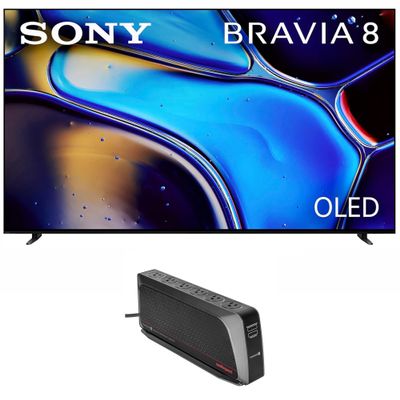Sony K55XR80 55 Inch IMAX Enhanced Bravia OLED 4K HDR Google TV with an AudioQuest PowerQuest2 Power Filter/Surge Protector 6 Outlet (2024)