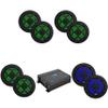ATG Audio Marine Amplifier Plus (1) Pair 6.5" and (3) Pair 8" Black Marine Coaxials view 1