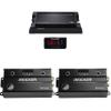 Kicker Warhorse 49WXA1004 4 Ch. Amp 2000 Watts & (2) KEYLOC Smart Line Output Converter Bundle view 1