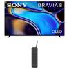 Sony K55XR80 55 Inch IMAX Enhanced Bravia OLED 4K HDR Google TV with an AudioQuest G8 8-Outlet USB-A/USB-C AC Power Surge Protector (2024) view 1