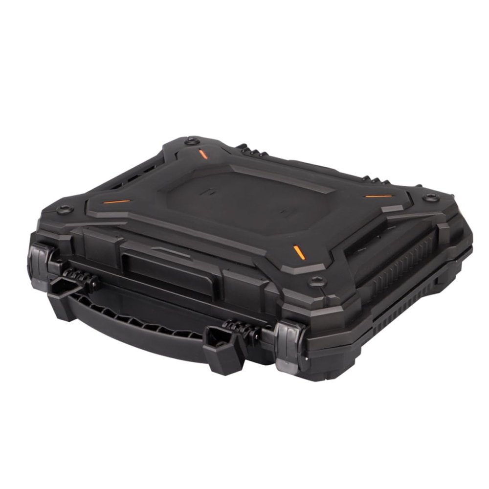 ARTIBETTER Waterproof Tool Box 32cm Impact Resistant Storage Case for Outdoor Use Safety Lock and Dustproof Design