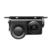 2-in-1 Audible Alarm Parking Assist System Detector Sensor HD Wide AngleReversing Rearview Camera Compatible with Night Vision view 1