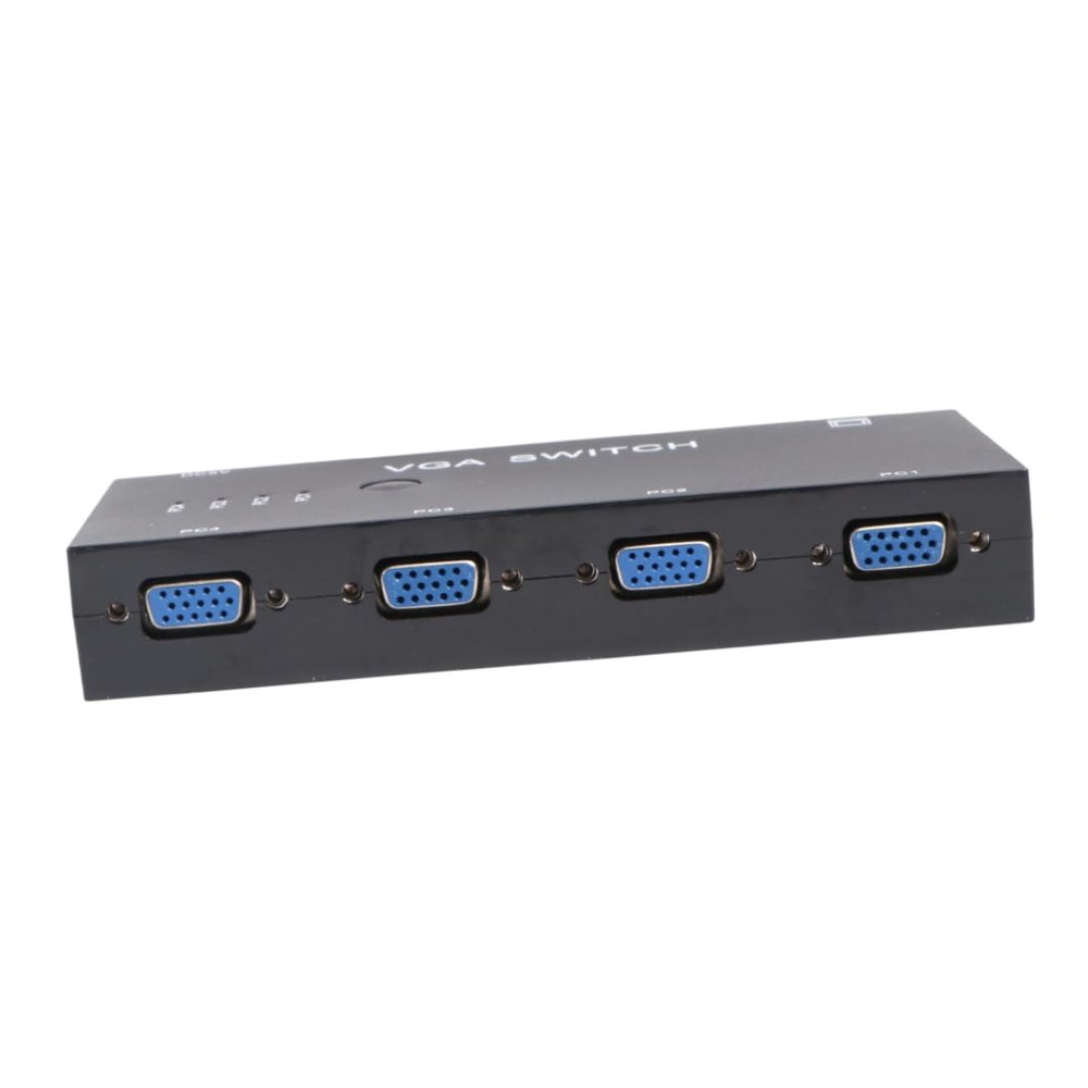 jojofuny Vga Box Video Converter Easy to Use No Required Compatible Computers Players Displays