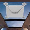 Mwin Starlink Mini Suction Cup Mount for Car, Starlink Mini Accessories Kit with 2 Replaceable Suction Cups, Automotive Sunroof Mechanicals, Strong Grip for RVs Windows, Boats, and Road Trips (White) view 1