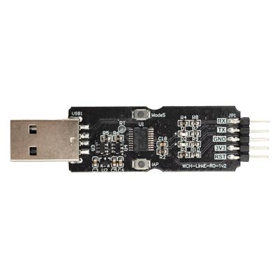 Bloepum WCH Linke CH32V003 EVT MCU Download Debugger RISC-V Architecture MCU/SWD Interface ARM Chip 1 Serial Port to USB Channel